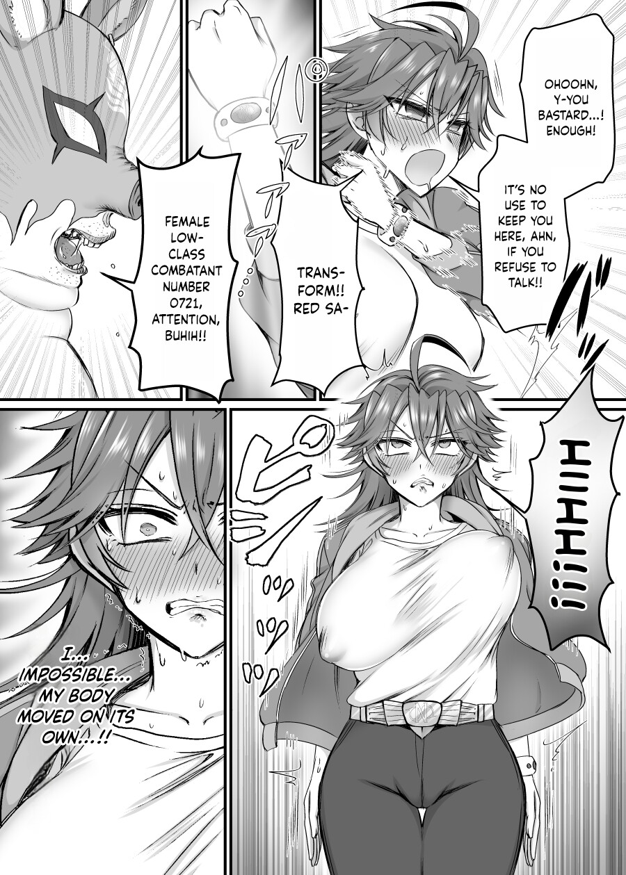 Hentai Manga Comic-Saber Red ~The Weakling Female Fighter Hero of Justice ~-Read-16